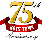 Boys Town 75th Anniversary Official logo